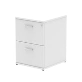 Impulse 2 Drawer Filing Cabinet White I000192 DD